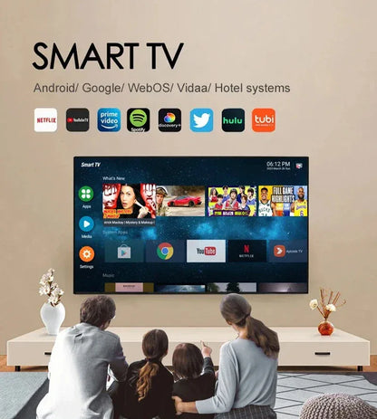 TV 43  Inch 4K  TV No Frame Ultra Thin LED Television