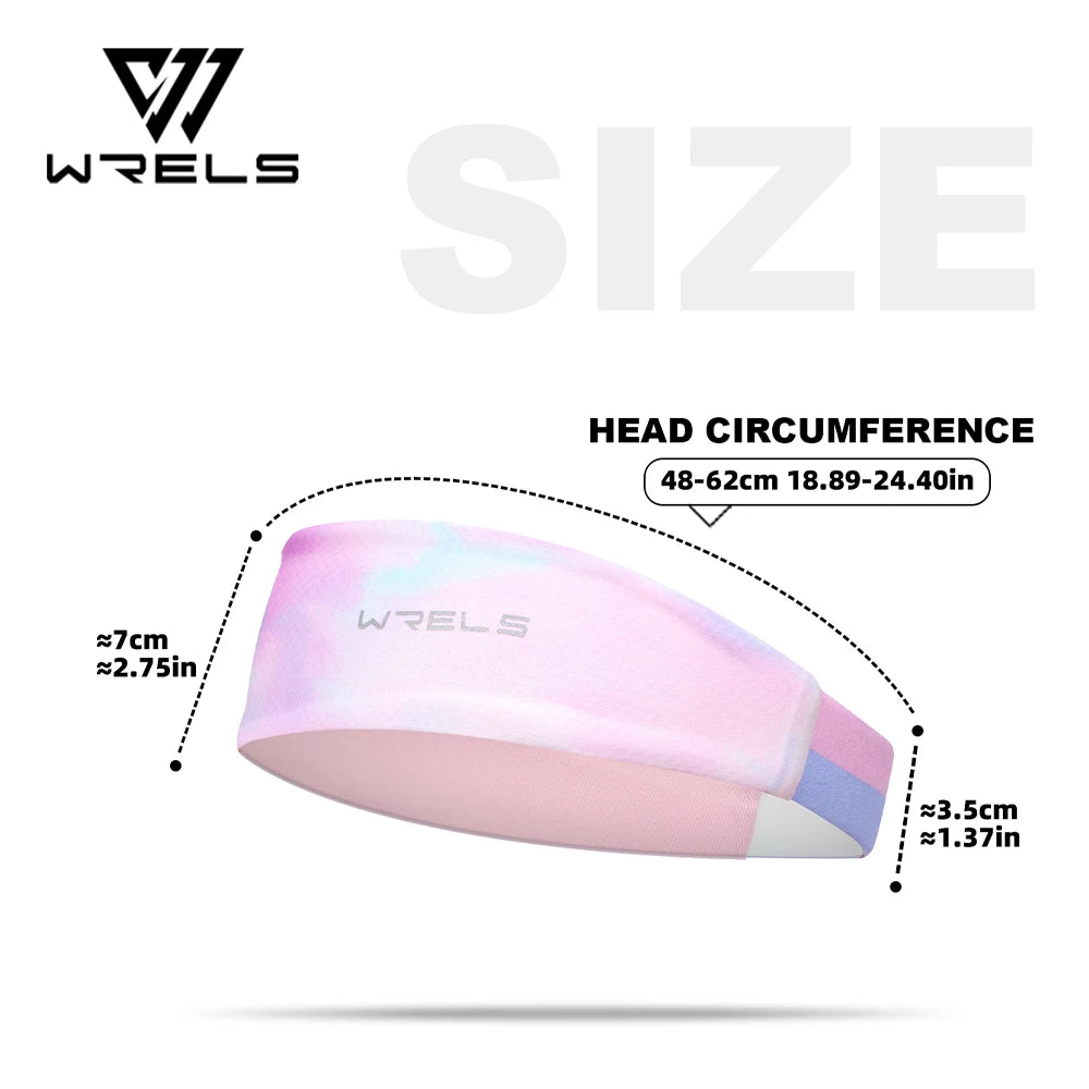 Sport Sweatband Breathable Quick Dry Basketball Tennis Hair Band Lightweight Sweat Absorb Fitness Running Cycling Hairband
