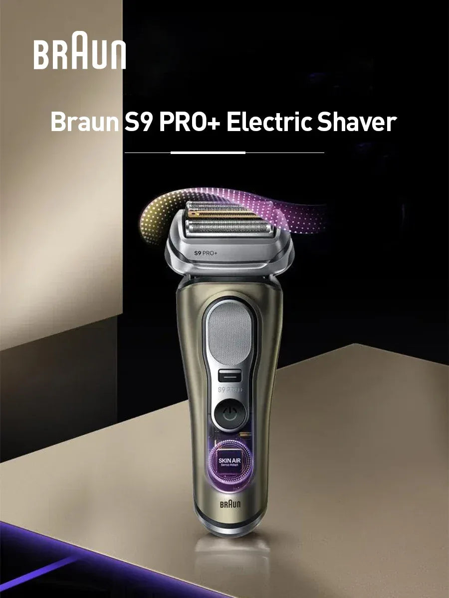 Braun Electric Shaver S9 Reciprocating Razor Rechargeable Men's Shaving Machine Wet Dry Double Use Floating Head Hair Cutting Ma