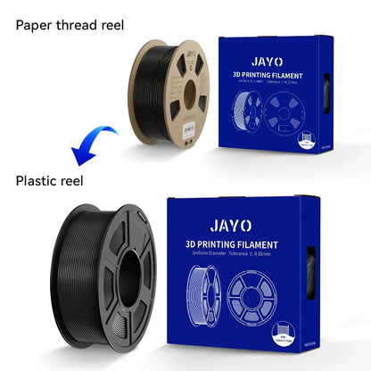JAYO 3D Filament PLA 8Rolls 10Rolls 175mm 3D printing no bubbles no drawing smooth multiple colors optional 11kg for 3D printing