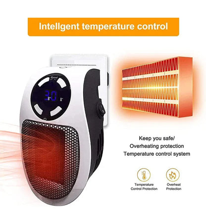 Portable Heater Electric Heater Convenient Room Heater Heating Warm Air Blower Wall Mounted Winter Warmer Machine Home Appliance