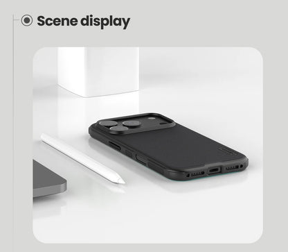 Nillkin For iPhone 17 Pro Max MagSafe Case Frosted Shield Magnetic Case Shockproof Back Cover For iPhone 17 Pro / 17 / Air