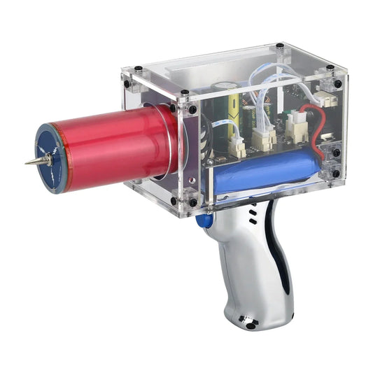 Third Generation Plus Official Enhanced Version 80W 6A Tesla Coil Gun Handheld Magnetic Energy Generator with Power Adapter by PDG ibma