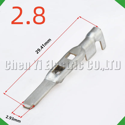 50 Pcs 1.5 2.8 mm Male or Female wire Crimp Pins For 211CC3S2120 211CL3S2160 211CC2S4160 211CL2S2160 Automotive Connectors