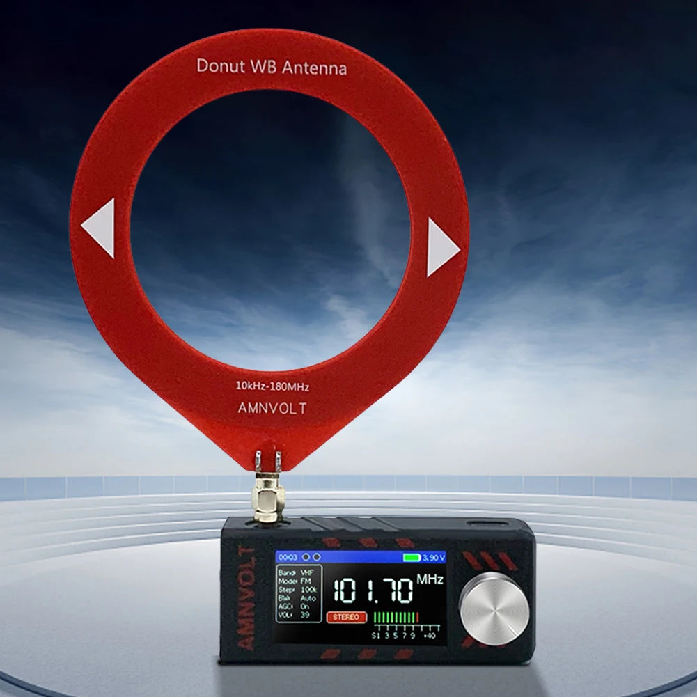 ATS MINI SI4732 Full Band DSP Radio, Pocket Receiver FM AM MW SW SSB, with Headphone Amplifier Hi-Z with Antenna