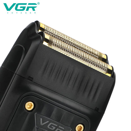 VGR 363 Razor Electric Shaver Professional Hair Trimmer Rechargeable Shaving Barber Beard Trimmer Foil Hair Shaver for Men