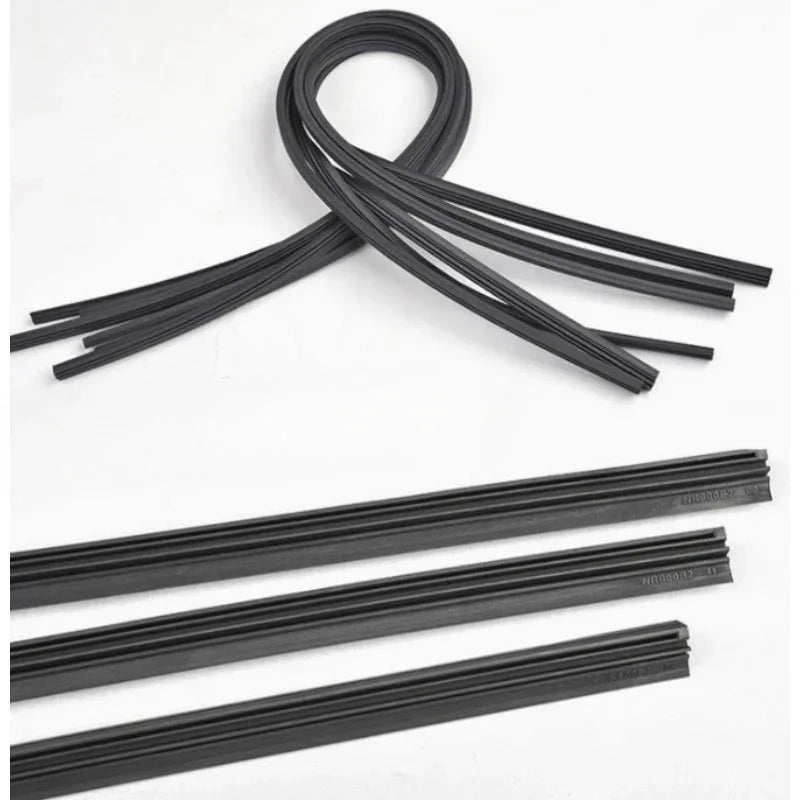 18inch 16inch Car Wiper Rubber Strip 28inch Rubber Integrated Boneless Wiper Blade 24inch 20inch Wiper Strip Replacement 2pcs