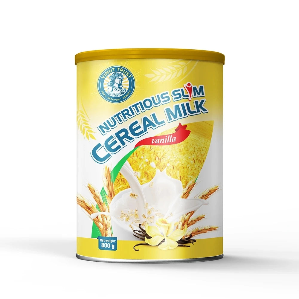 Factory Price Cereal milk powder Nutritious Slim 800g VINUT TRUST Manufacturer Private label OEM ODM