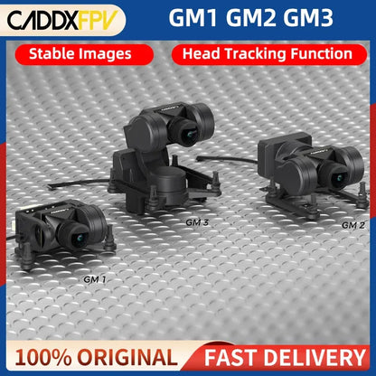 Caddx GM1 GM2 GM3 FPV Gimbal Head Tracking (No Camera) CaddxFPV For FC FPV 19mm Camera Avatar HD Goggles Drone Car Airplane
