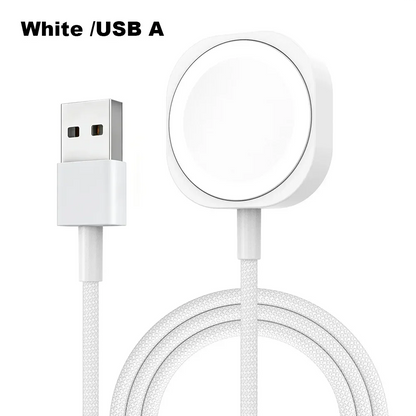 New Magnetic Wireless USB A Fast Charger Type C Charging Cable For Apple Watch Series 10 9 8 7 6 5 4 3 2 1 Ultra Edition iWatch