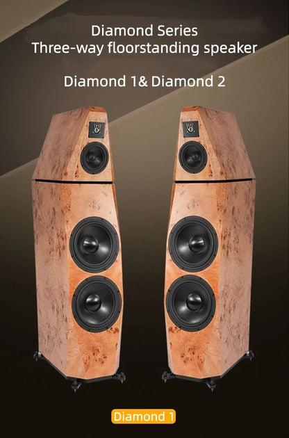SBH-012 Diamond 1&2 Audiophile Grade HiFi Floorstanding Speakers High-End Audio Sound System