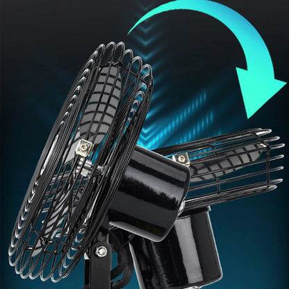 Camping Fan 8 Inches Wireless Outdoor Fishing Desktop Portable Metal Fan Strong Wind Fan Fit Makita/Dewalt 20V Battery  Pins