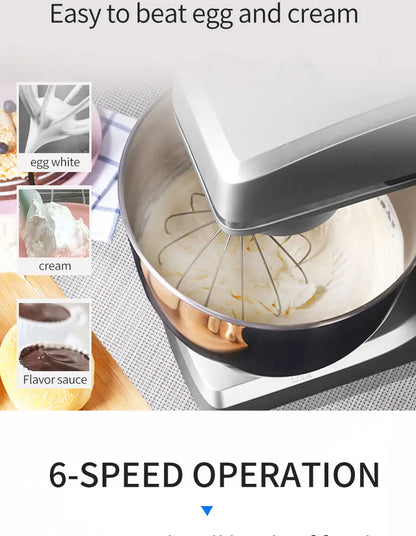 HPH2O 7L Electric Kitchen Mixer Machine 1500w Stand Mixer Dough Mixer Blender Mixer Planetary Home Appliance