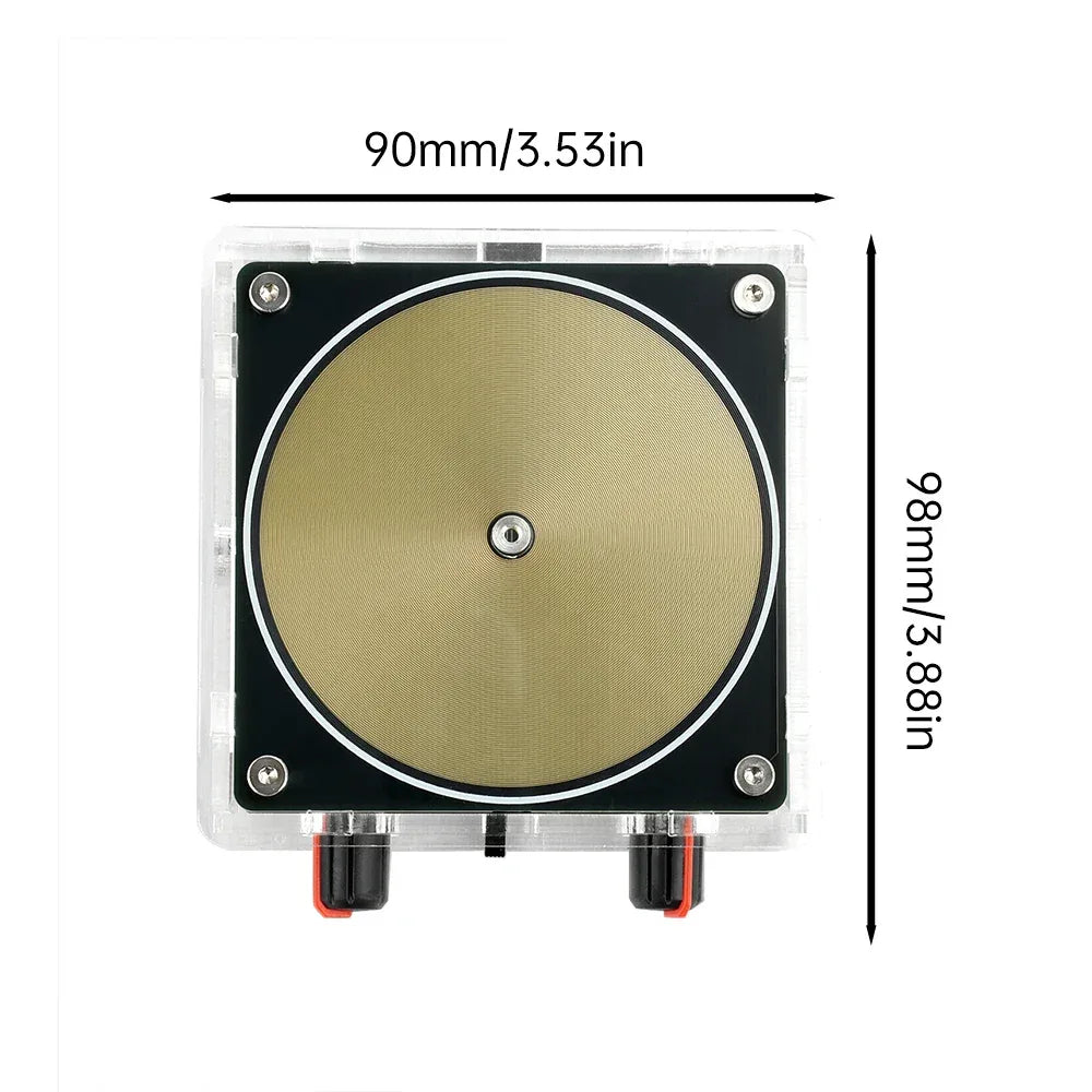 AC110-220V Input Dual Mode Music Tesla Coil Palm Tesla Coil High Frequency Voltage Pulse arc Generator  Artificial Lightning