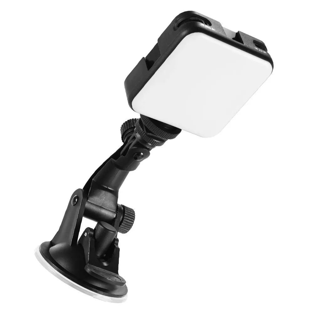 LED Camera Video Conference Light Suction Cup Portable Laptop Webcam Lamp Video Lighting Broadcasting Lighting