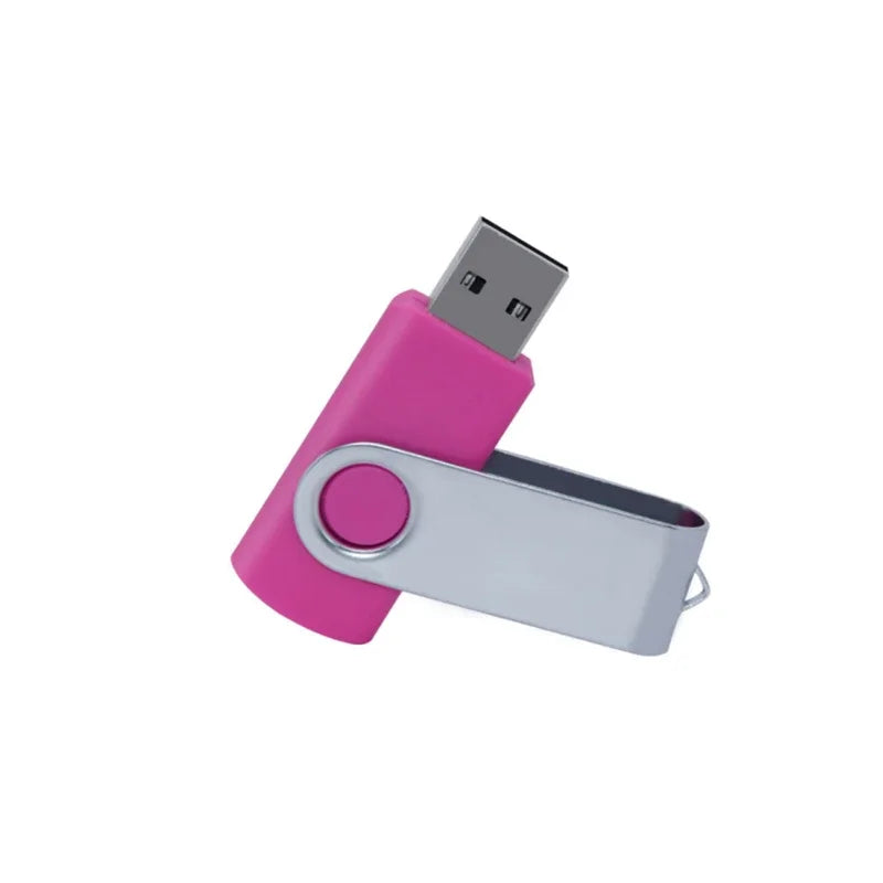 Usb Flash Drive Wholesale Custom LOGO Gift Thumb Colorful Metal Flash Drive Pendrive USB 2.0 3.0 1GB 2GB 4GB 8GB 16GB 32GB 64GB