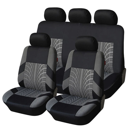 Customized Four Seasons Universal Polyester Full Set Car Seat Covers by PDG ibma