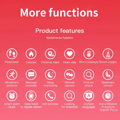 Montre connectée M6 pour homme et femme, bracelet de sport et de fitness, moniteur de fréquence cardiaque et de pression artérielle, étanche, multifonctions