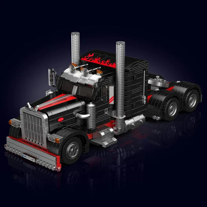 Mould King 10037 Technical Car Toys The American Truck Building Block Assembly Car Brick Set Educational Kids Christmas Gift