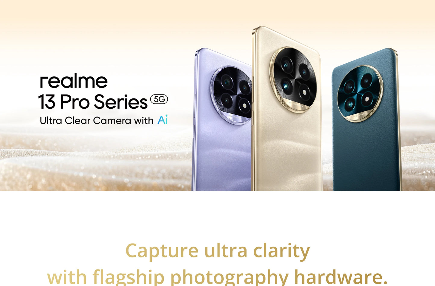 realme 13 Pro Plus Smartphone with Google Play Snapdragon 7s Gen 2 5G Chipset 5200mAh Battery Sony LYT-600 Periscope OIS Camera