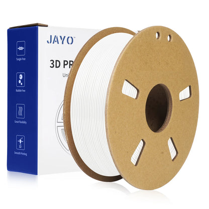JAYO PETG/PLA+/SILKPLA/PLAMeta/PLAMatte/ABS/ PLA Filament 1.75mm 1.1/0.65KG 3D Printer Filament For FDM 100% No Bubble Mix Color