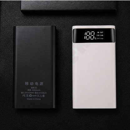 18650 Battery Power Bank Box 22.5W Fast Charging LCD Display 20000Mah Power Board For 6X18650 Battery Powerbank Case