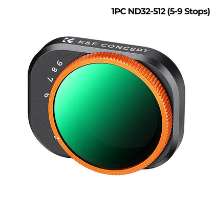 K&F CONCEPT Drone Lenses Filter for DJI Mini 4 Pro Filter UV CPL ND NDPL16 32 64 128 256 Black Mist 1/4 ND1000 Camera Filter Set