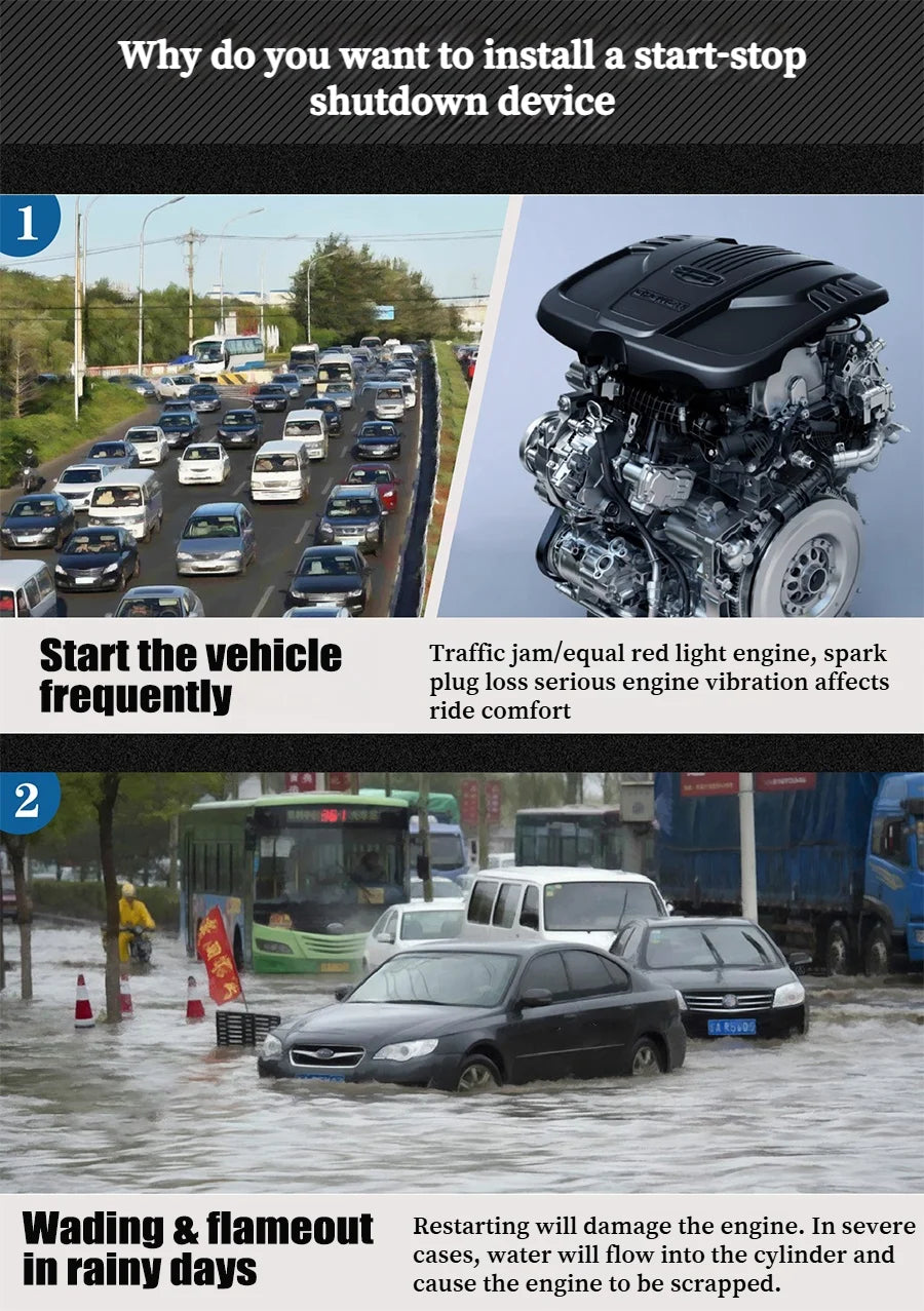 Auto Start Stop Off For Honda 10th Generation Accord Civic HRV URV CRV ZRV Inspire Breeze Crider Envix Auto Start-stop Disabler