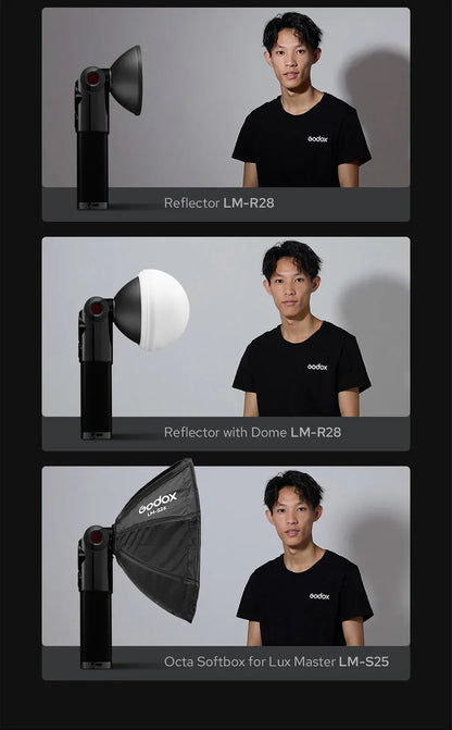 Godox Lux Master Retro Camera Flash Portable for Canon Sony Nikon Fuji Olympus Leica Pentax