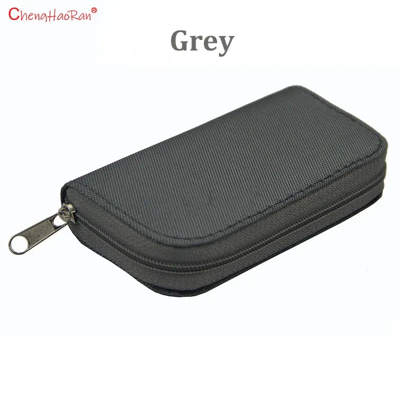 1PC 22-Slot Memory Card Storage Case for CF/SD/Micro SD/SDHC/MS/DS Camera Memory Card Holder Bag for Gaming & Photography