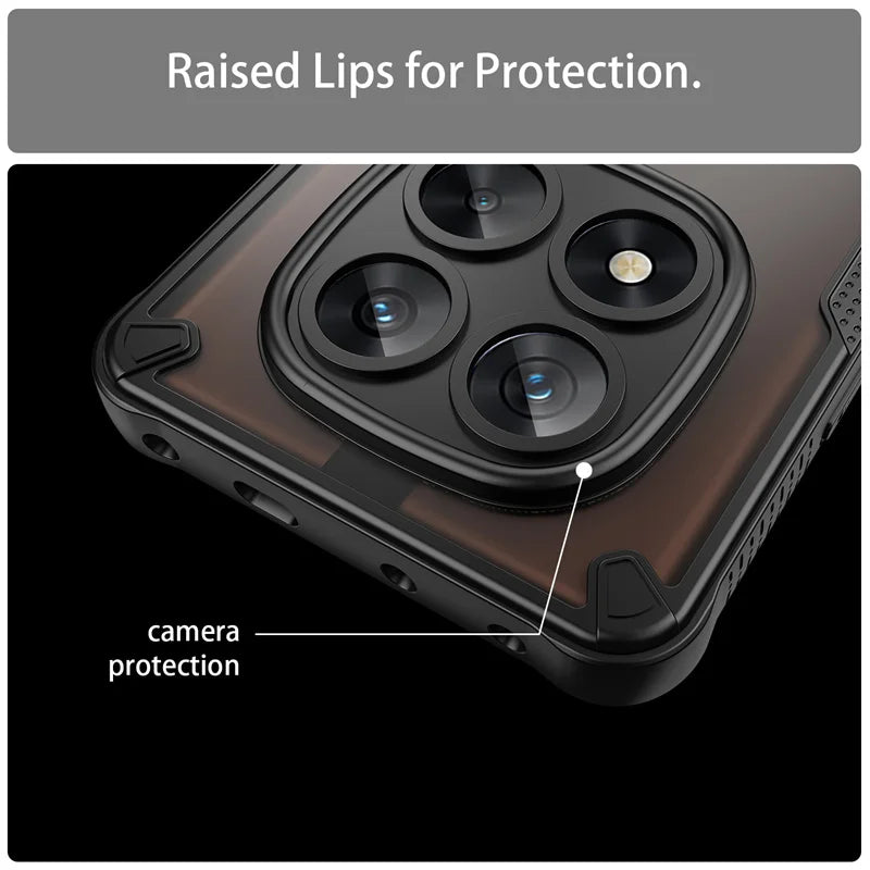 Hybrid Rugged Protective Cover For Xiaomi Redmi Note 15 Pro 5G Note 15 Pro+ Plus Case Shockproof Coque Fundas Capa
