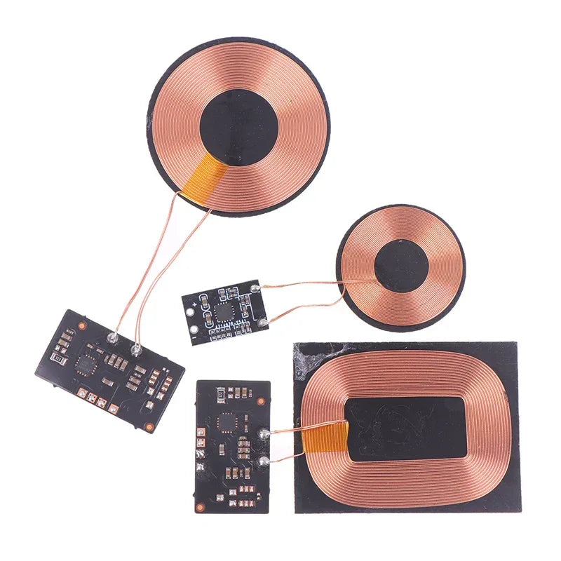 1A 3W 600mA/5W Wireless Charging Receiver Module Small Coil Built-in 5V Charging Wireless Charger PCBA Board