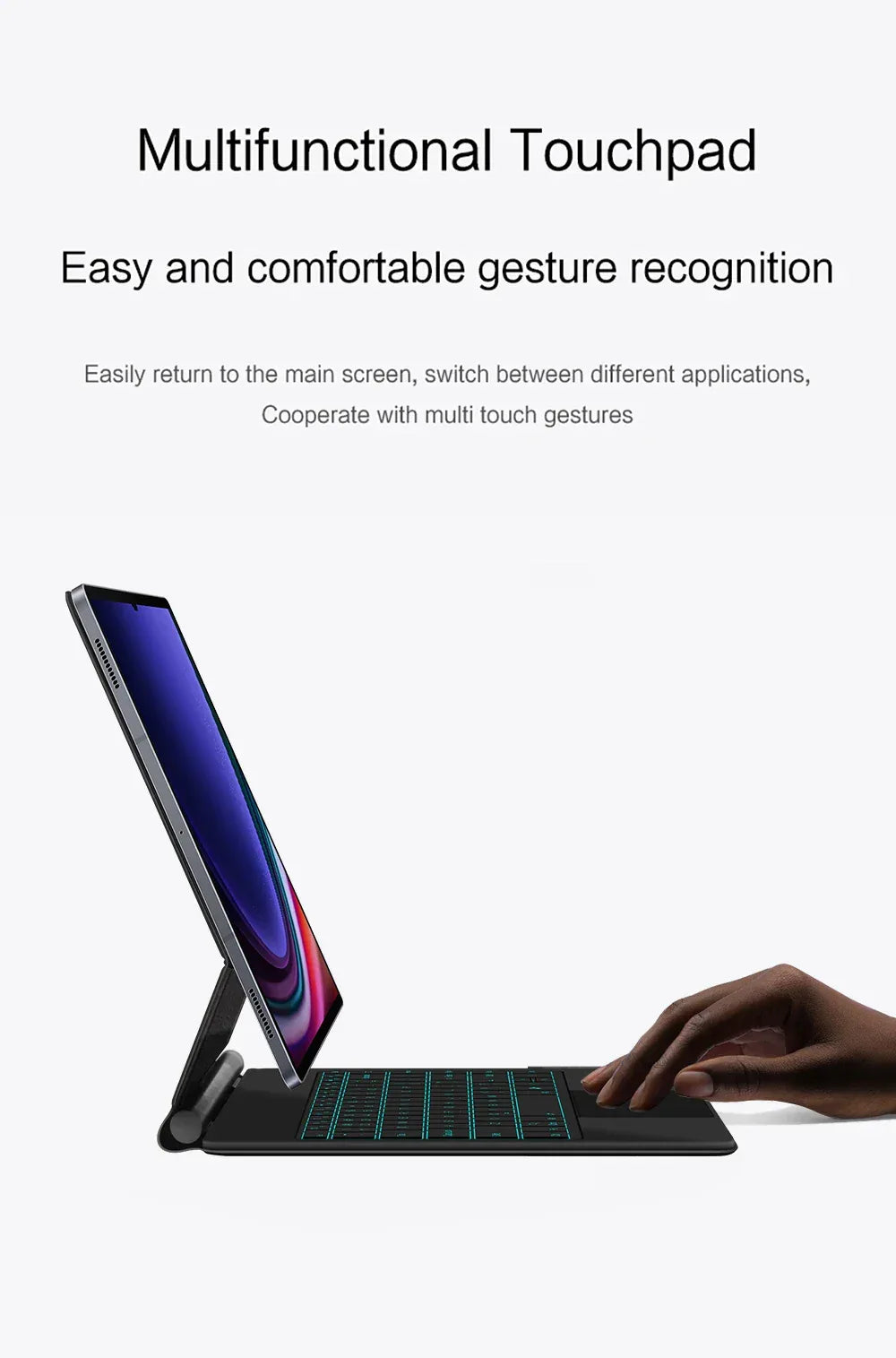Keyboard Cover For Samsung Galaxy Tab S9 Ultra S10 S8 14.6 Inch S9U Tablet Magic Book Case X910 X916B X918U Backlight Touchpad