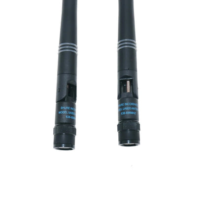 2pcs 10.1" Aerial Antenna For Shure UHF ULX SLX UR PGX UA820 Wireless Receiver 472-542MHz 542-635Mhz 638-698MHz 774-865MHz