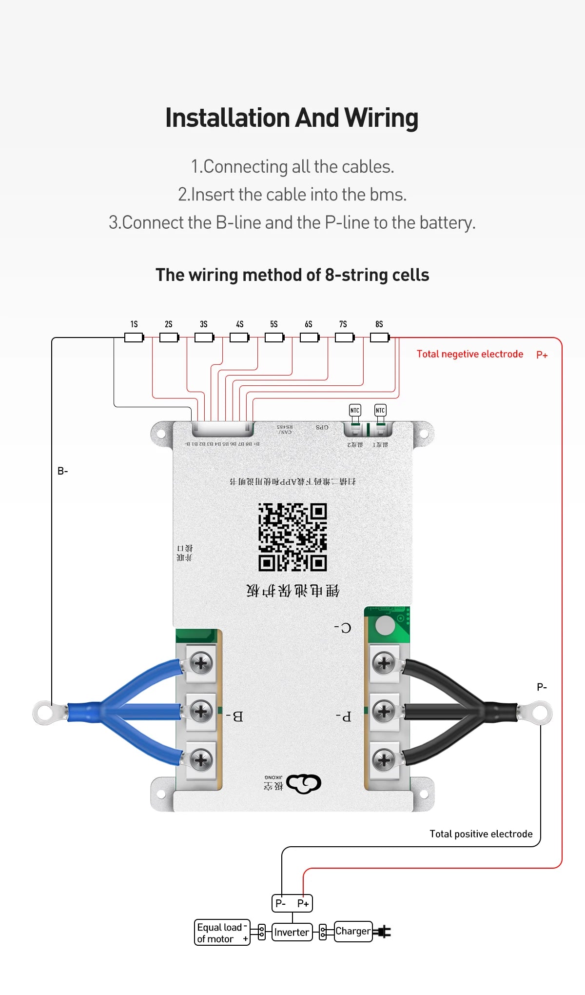 Jikong JK BMS 3s 4s 5s 6s 7s 8s 100A 200A 300A Smart Lifepo4 Li-ion Active Balance Lithium 12V 24v With RS485 CAN Bluetooth Heat
