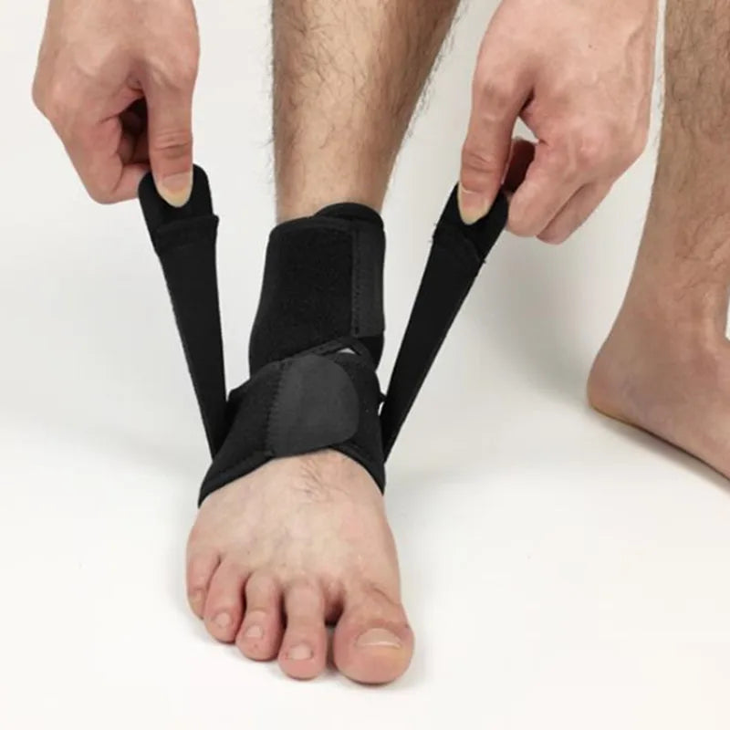 1Pcs Fitness Sports Ankle Brace Gym Elastic Ankle Support Gear Foot Weights Wraps Protector Legs Power Weightlifting 20*26cm