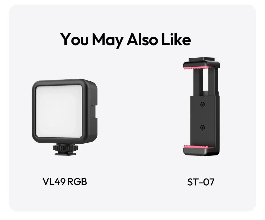Ulanzi MT88 ClipMate Tripod Backpack Clip Selfie Stick Mode Extendable Tripod Mode Travel Photography Livestreaming Vlog Shots
