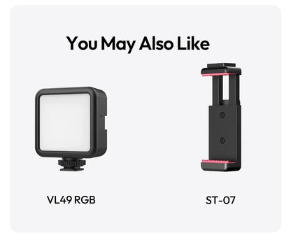 Ulanzi MT88 ClipMate Tripod Backpack Clip Selfie Stick Mode Extendable Tripod Mode Travel Photography Livestreaming Vlog Shots