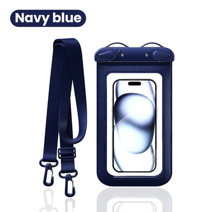 IPX8 Waterproof Phone Pouch 7.5" Universal Dry Bag Underwater Touch Screen Phone Casefor Swimming Rafting Beach