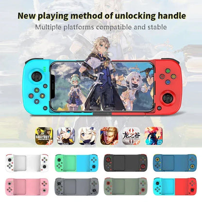 D3 Wireless Bluetooth Stretchable Gamepad For Mobile Phone Android IOS Devices Retractable Joystick for PC Video Game Controller