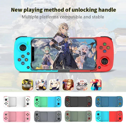 D3 Wireless Bluetooth Stretchable Gamepad For Mobile Phone Android IOS Devices Retractable Joystick for PC Video Game Controller