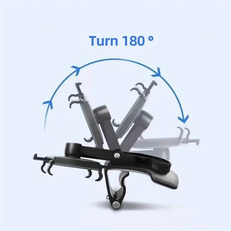 360° Rotatable Car Phone Holder Universal Dashboard Easy Clips Mount Stand Cellphone Holder for GPS Navigation Car Accessories