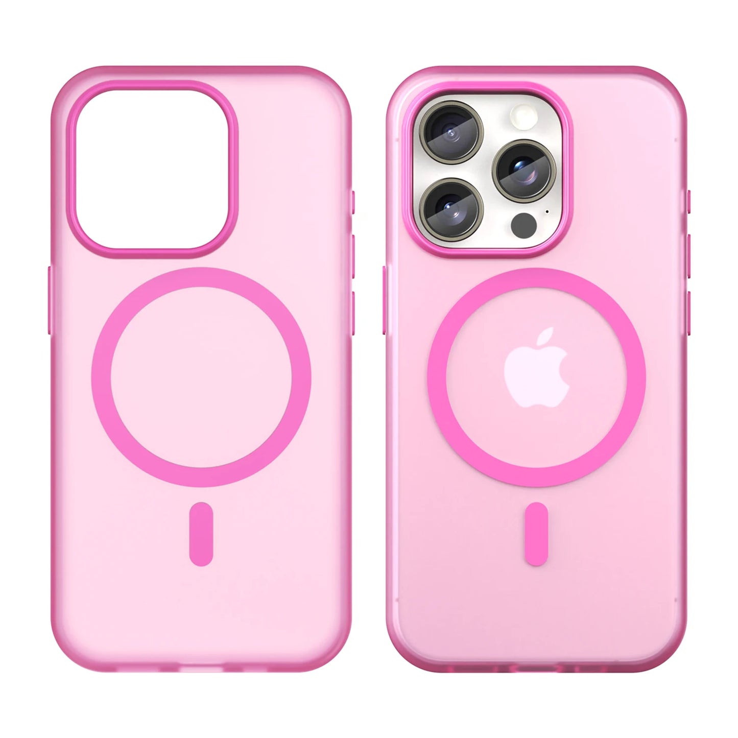 Magnetic Wireless Charge For Magsafe Case for iphone 17 Air 16E 16 15 14 13 12 11 iphone17 Pro Max Plus Matte TPU Bumper Cover