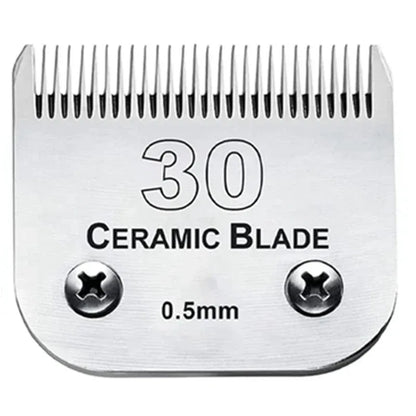 Pet Dog Cat Detachable Ceramic Blade Compatible with Andis,Oster A5 & 76,Wahl KM 10 Series Animals Grooming Clippers