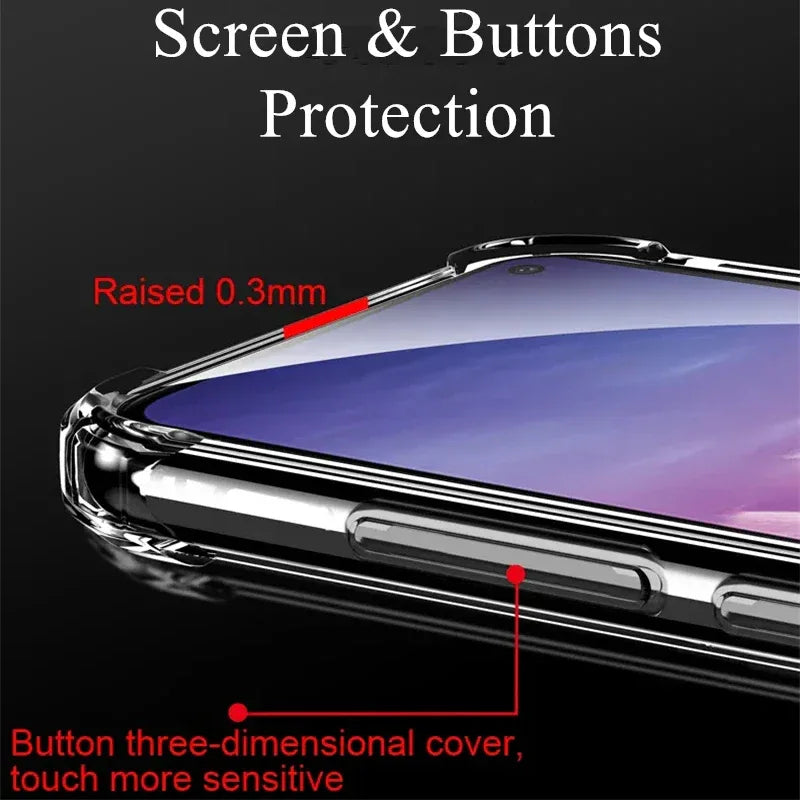 A50 A30S Case For Samsung Galaxy A50 Case Silicone Clear Transparent Case For Samsung A30s Phone Case A 50 30s A505F A307F Cover