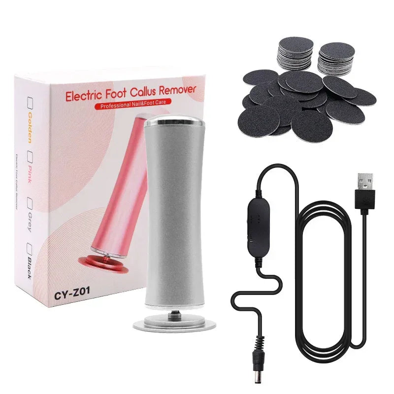 USB electric dead skin pedicure automatic foot grinder foot polish foot skin exfoliating pedicure machine