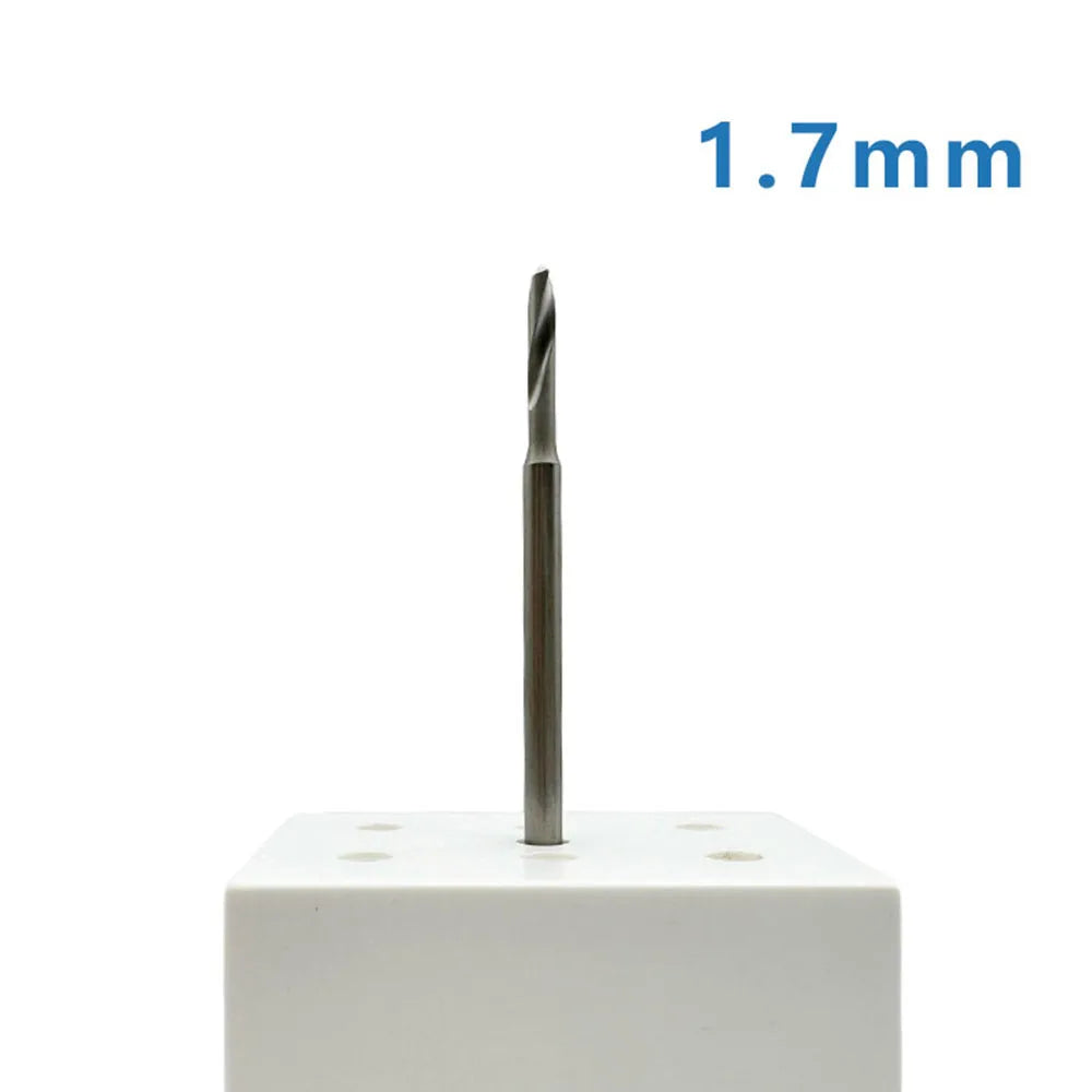 High Speed Steels Twist Drill for Drilling Hard Earmold Sound Outlet Shaping Hard Earmolds Small Diameter Drill Bit Tiny Drill