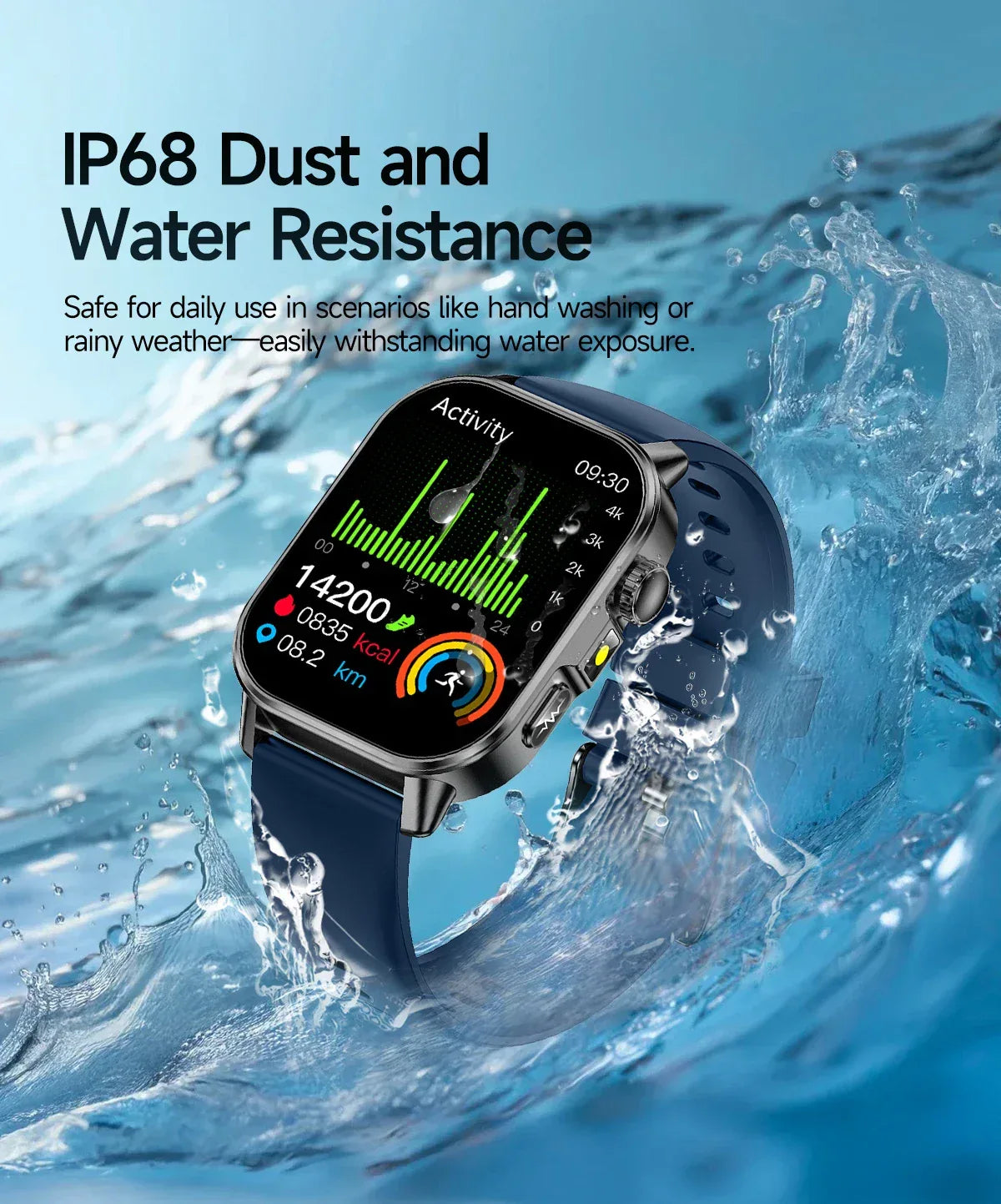 2026 New Health Smart Watch Precise Measurement ECG+PPG Blood Pressure Uric Acid Body Fat Analysis call SmartWatch For Men Women