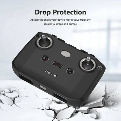 Anti-drop Silicone Sleeve For RC-N1/N2/N3 Case Shockproof Control Cover For DJI Mini 5 Pro/4/NEO/Neo 2/Air 3S Drone Accessories