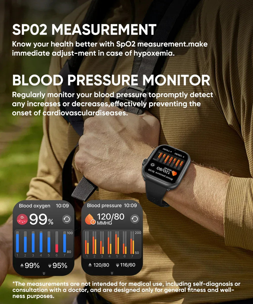 Watch Ultra 2 SE Men Women 1000mAh AMOLED Heart Rate 100+Sport Bluetooth Call GPS Track Waterproof Smart Watch For IOS Android